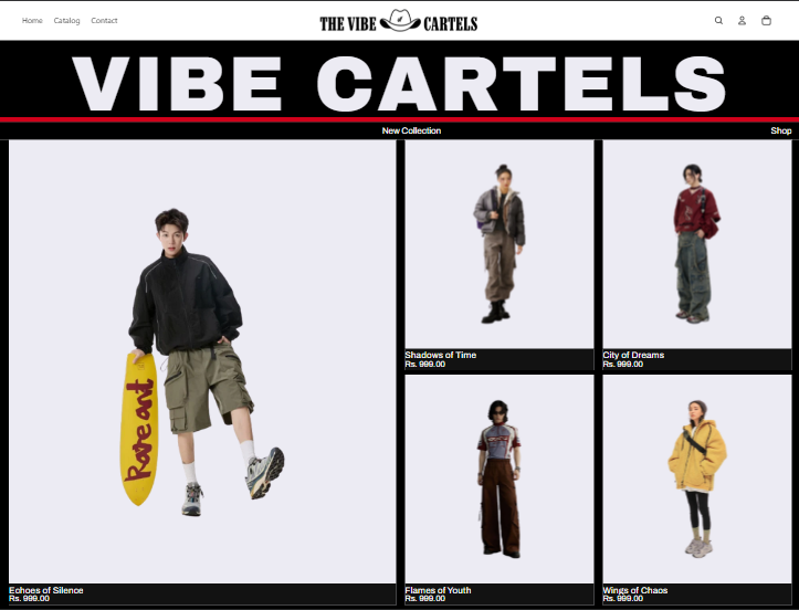 New Collection Section Screenshot